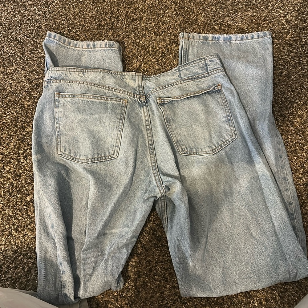 Pull and bear mid rise straight Jean